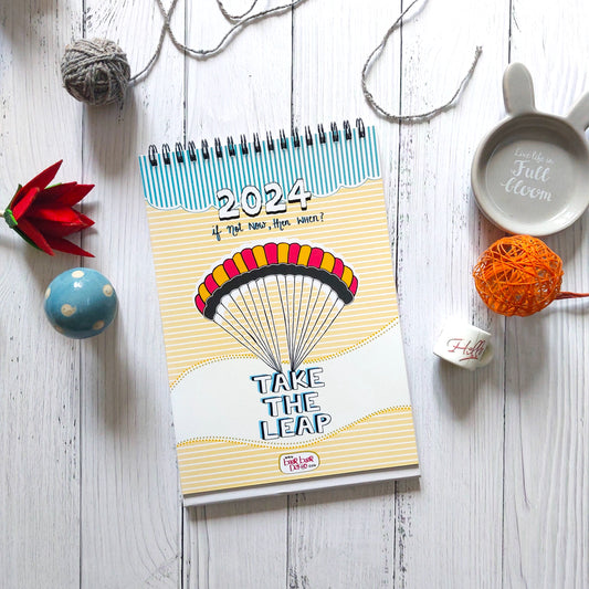 Take the Leap | 2024 Calendar with Launch Freebies