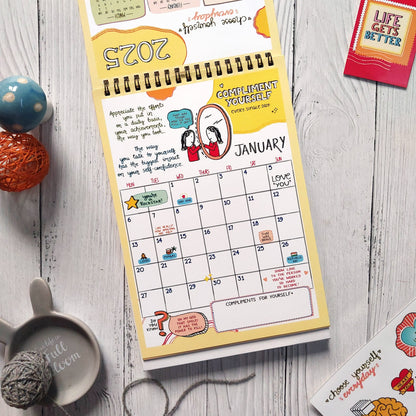 Self-care Contract - 2025 Calendar with Launch Freebies