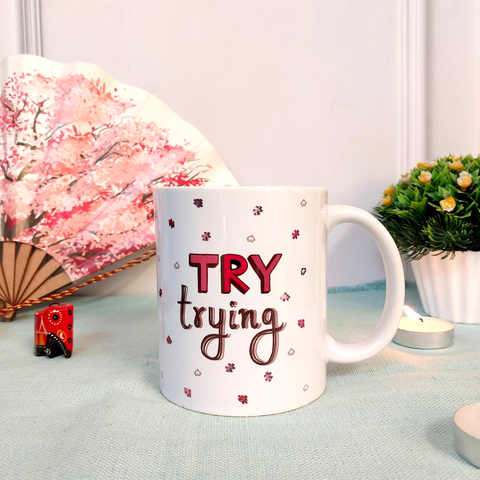 Try Trying! - Mug